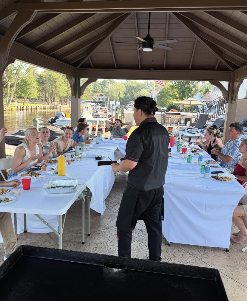 Live hibachi show